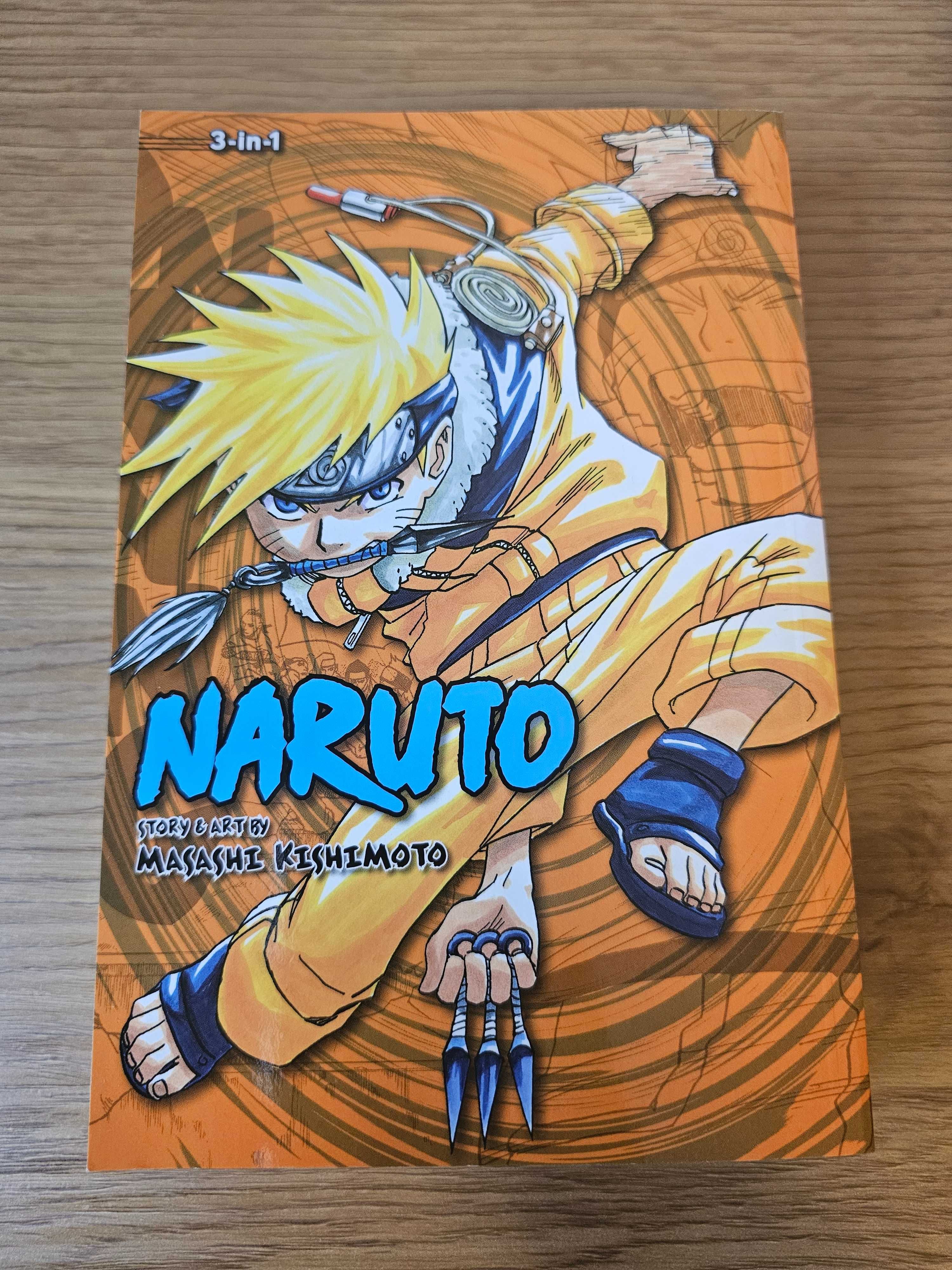 Manga Naruto vol 1-9