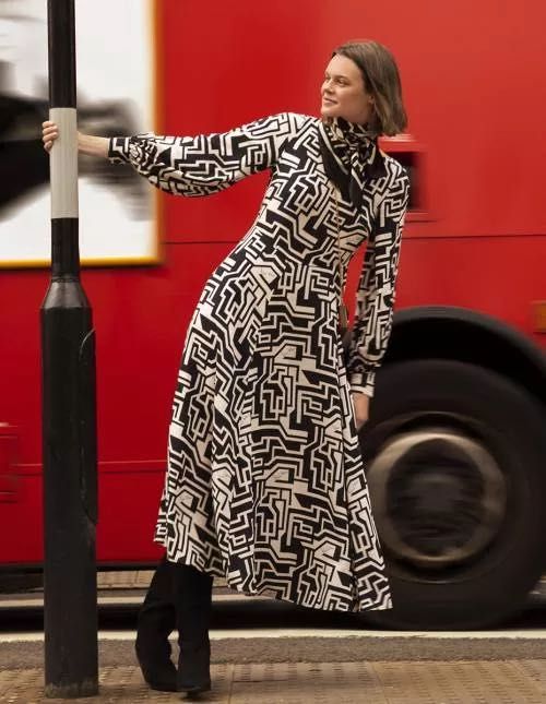 Rochie colaborare Richard Allen X H&M mărimea S