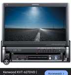 CD player auto/DVD Kenwood KVT 627 ecran retractabil Nou BT-Usb