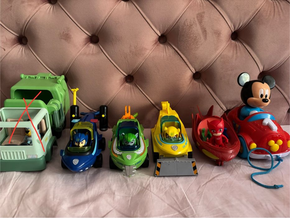 Запазени детски играчки - Paw Patrol, Bluey, PJ Maks, Michey Mouse