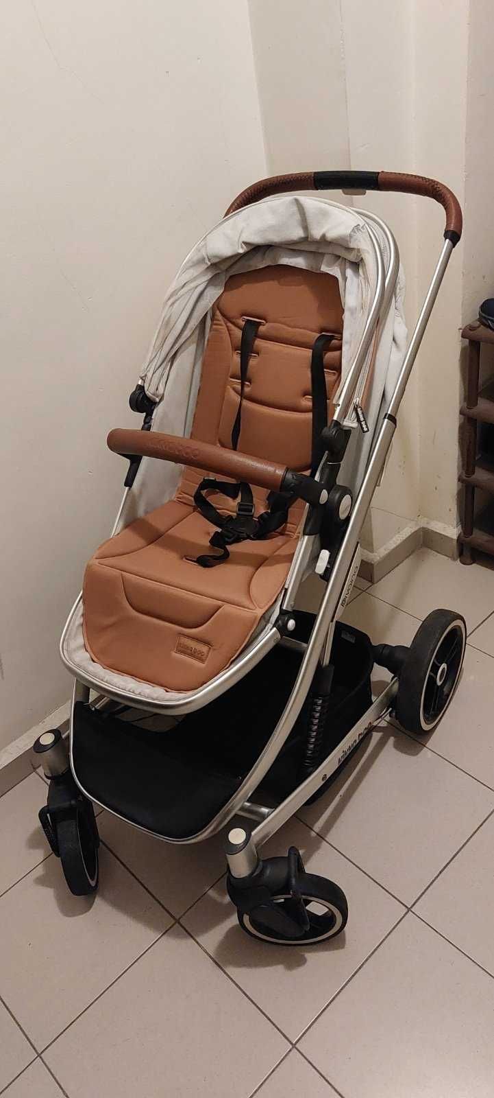 KIKKA BOO Комбинирана количка 2в1 DIVAINA GREY MELANGE