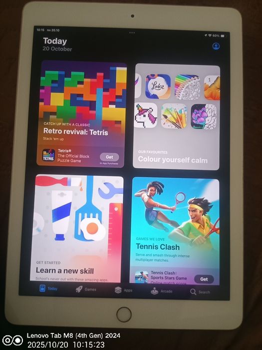 iPad 6,WIFI32GB,бял,много запазен ,без забележки,2021 г.