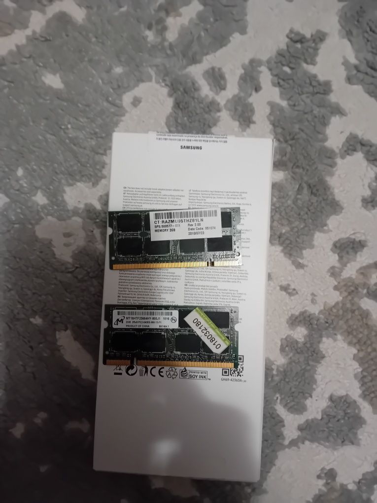 Memorie Rami  leptop DDR2  2 Gb