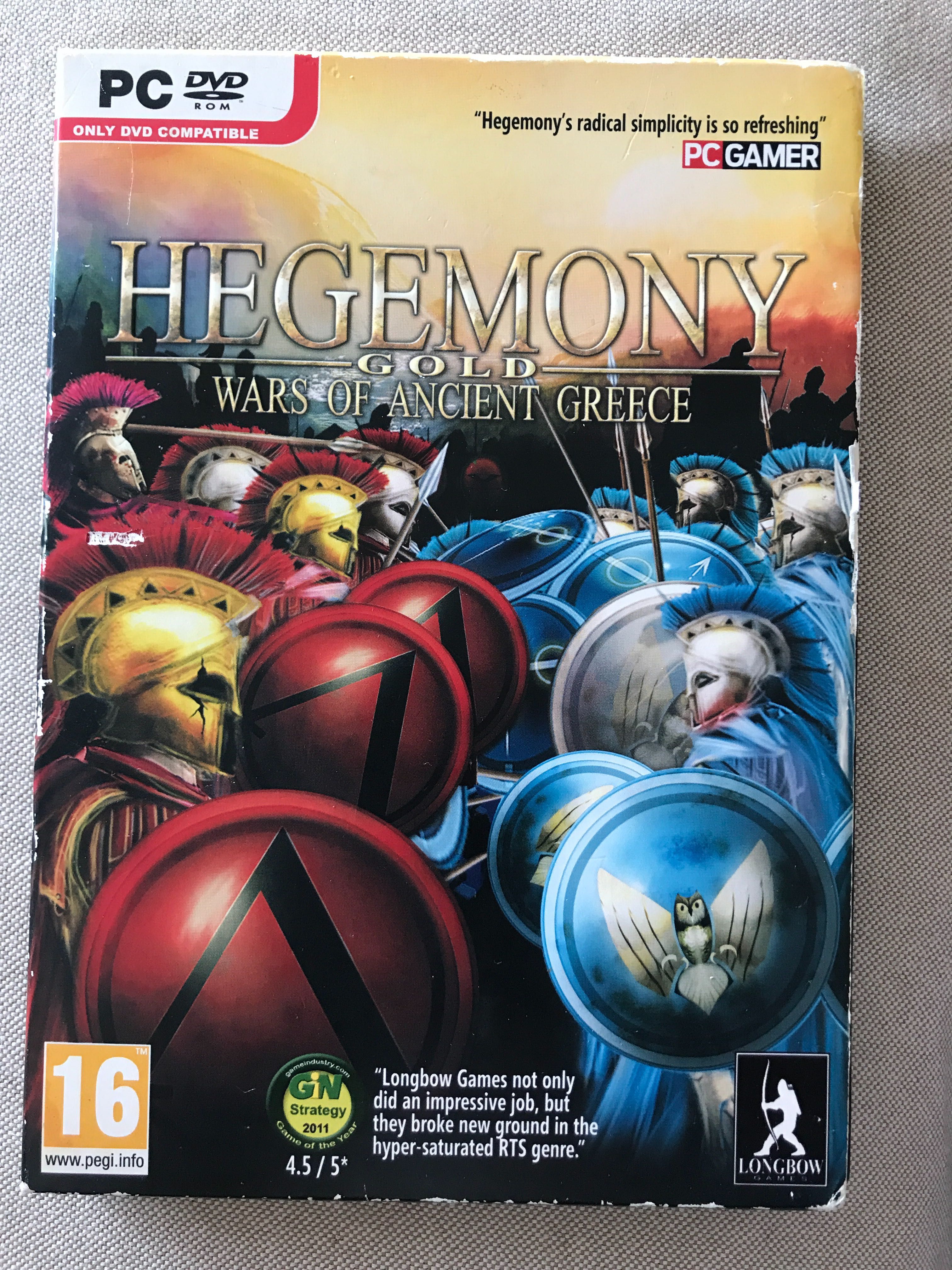 Hegemony GOLD Wars of Ancient Greece Dvd игра