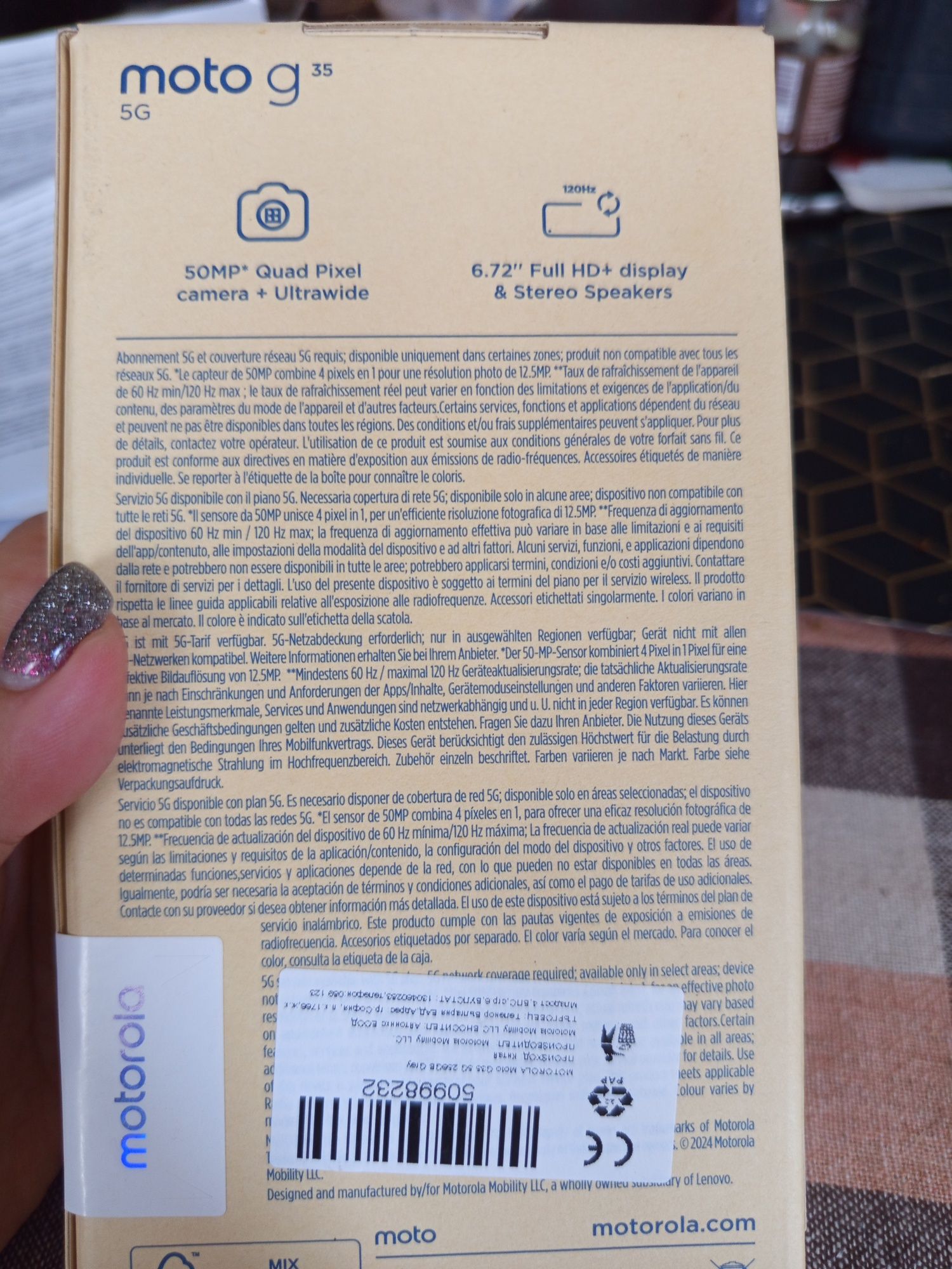 Телефон Motorola G 35