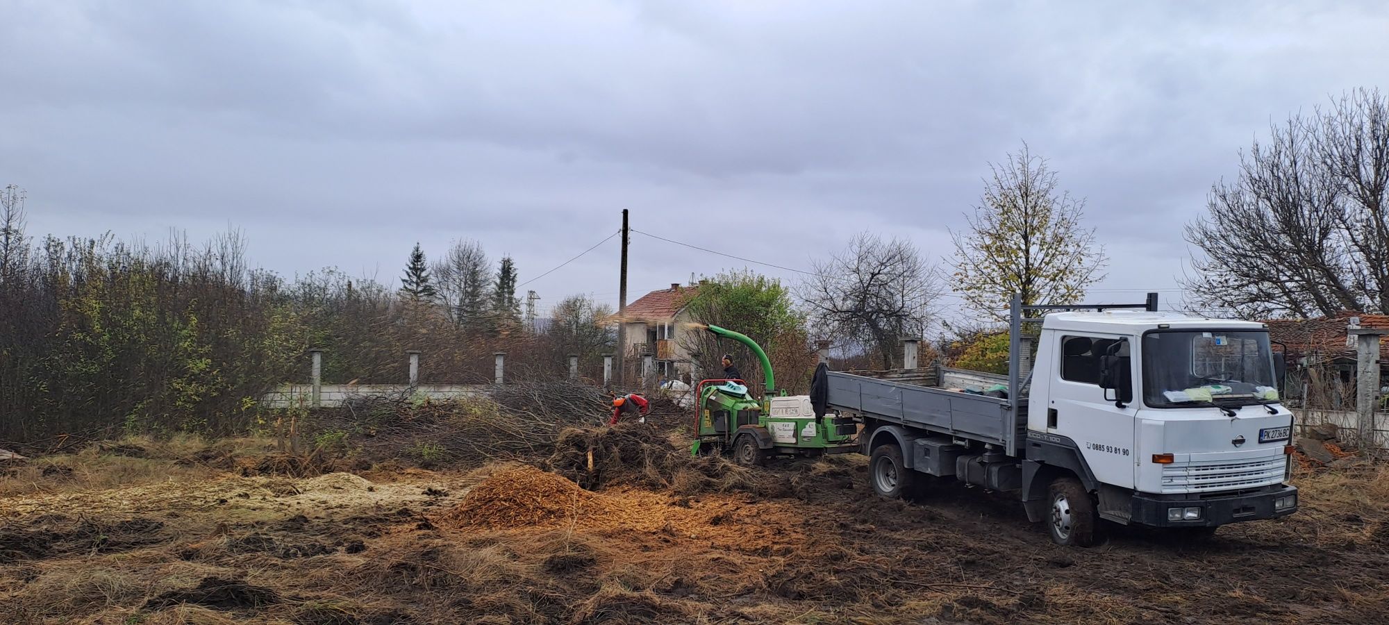 Дробилка за клони
