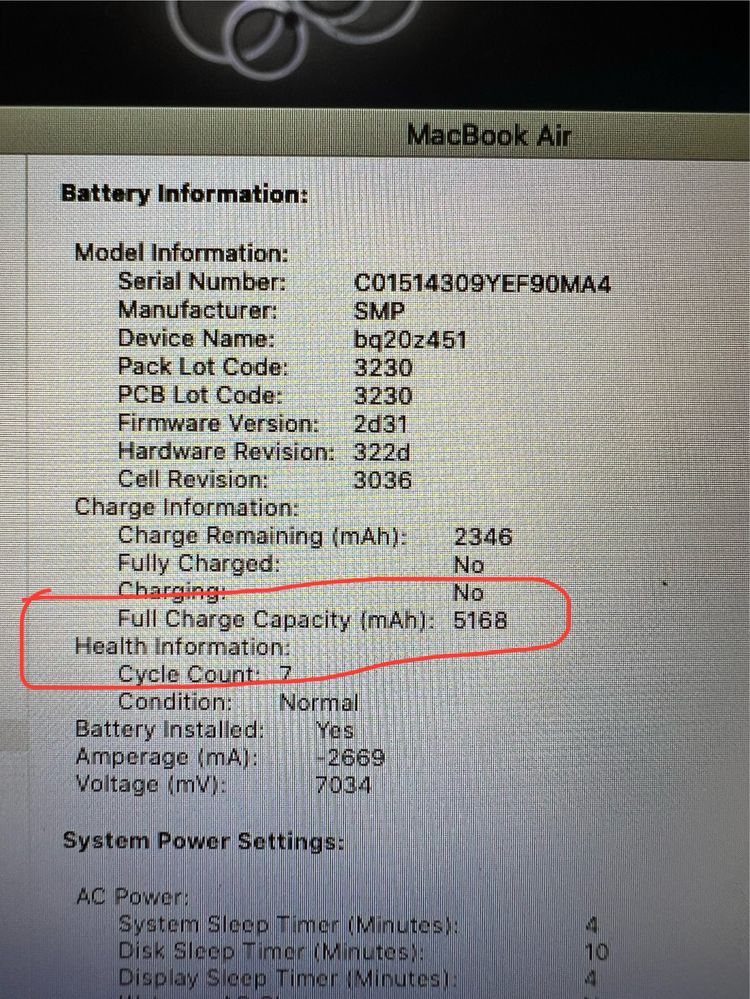 Macbook Air 2015 11 inch НОВА БАТЕРИЯ