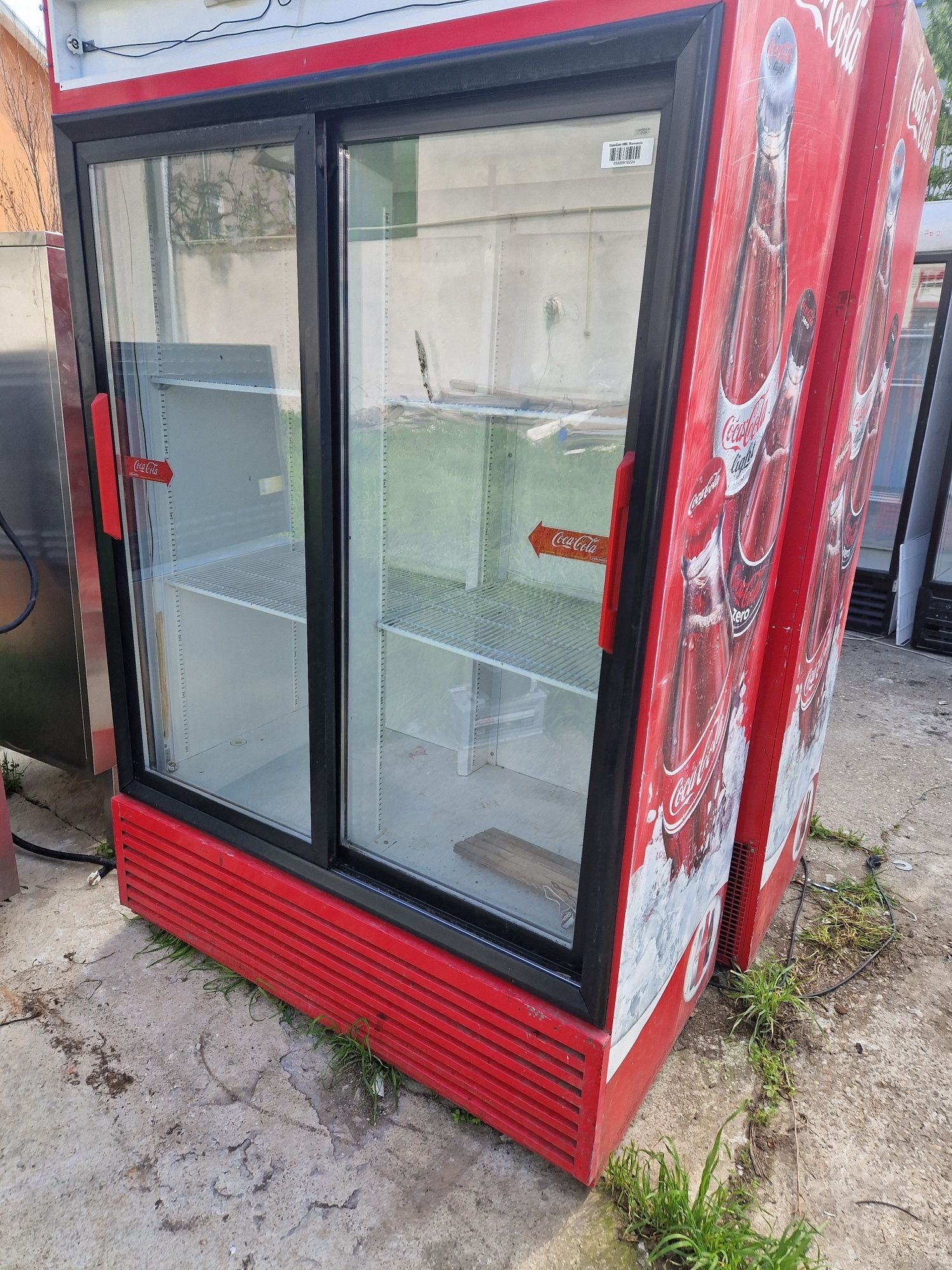 Dulap rece sau Vitrina calda, masa frigorifica inox blat inox, stare b