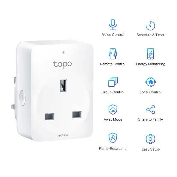 TP-Link TAPO HS110/KP105/P110/P100/P115 Wi-Fi Socket умная -розетка
