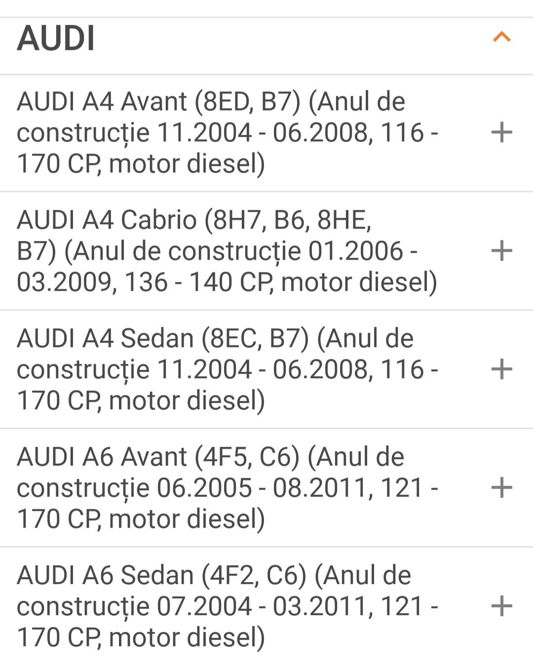 Electromotor audi a4 b7 2.0 tdi