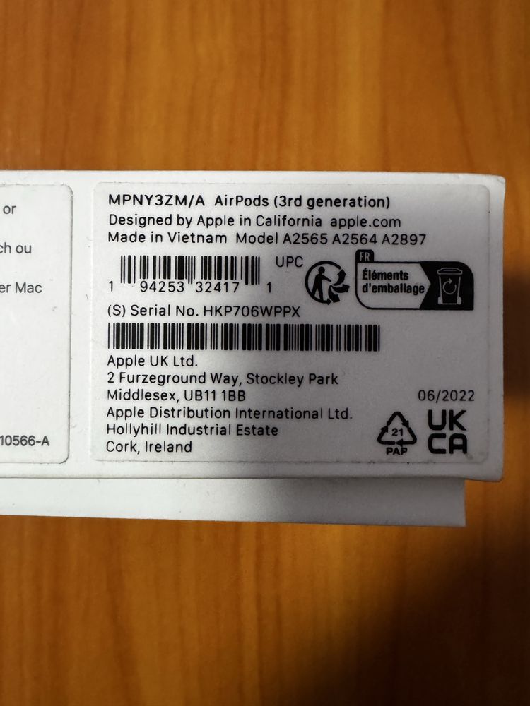 Airpods3 като нови
