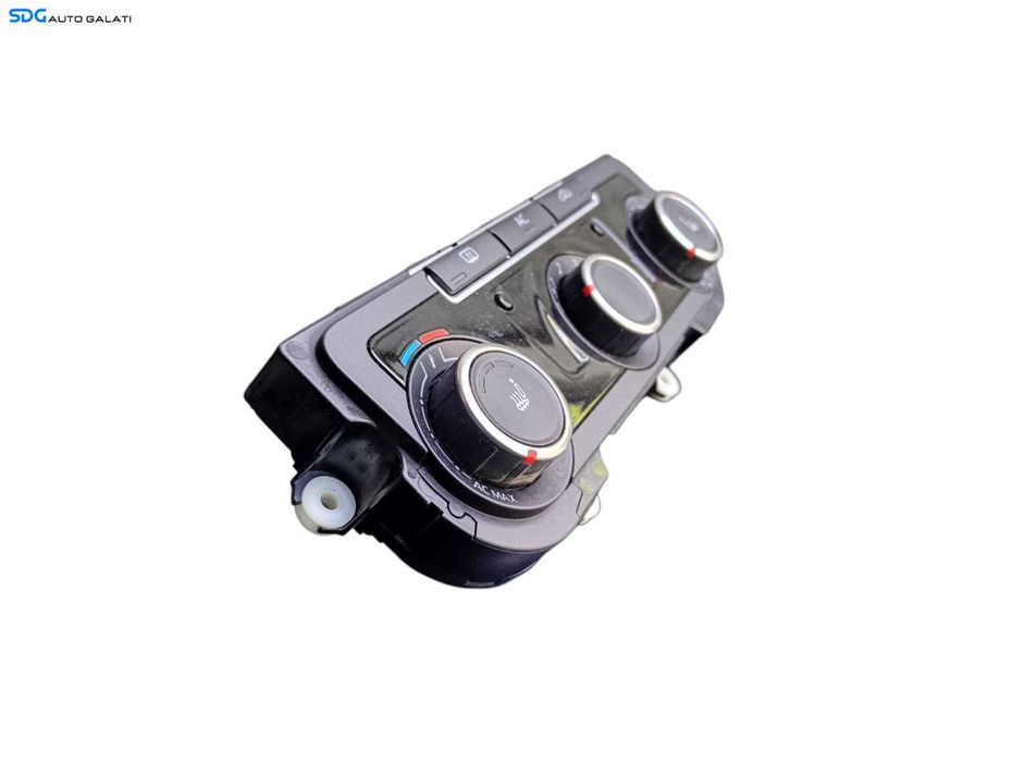 Panou Modul Unitate Comanda AC Aer Conditionat Clima Climatic cu Incalzire in Scaun Scaune Volkswagen Golf 6 Plus 2008 - 2013 Cod 7N0907426AN 5HB009751 [LC0615]