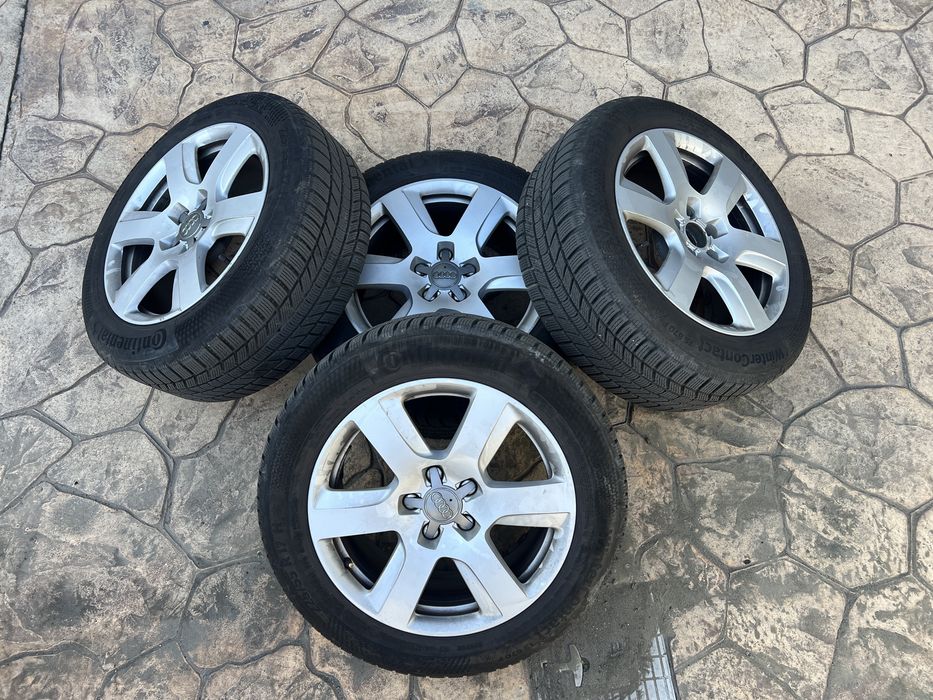 Jante Audi A4,A5,A6 R17” anvelope de iarna Continental 225/55/17