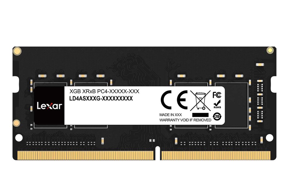 Operativ xotiraOZU DDR4 Lexar16 GB,2666MHz,noutbuk uchun xotira moduli