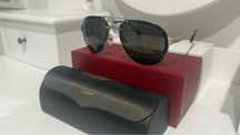 Ochelari de soare Santos de cartier CT 0195S titanium nou.