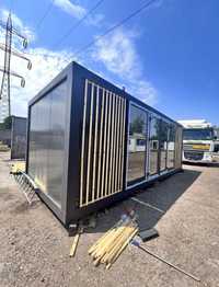 Container birou vestiar sanitar modular paza monobloc imbinate