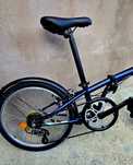 Bicicleta B'twin hoptown 320 blue , nefolosită, impecabila