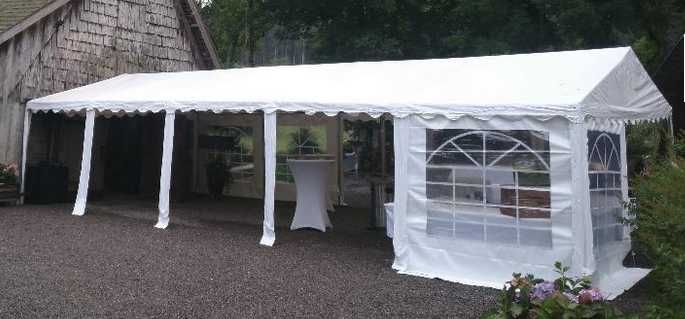 5x4 m CORT Pagoda Pavilion Evenimente ECONOMY nunta botez PVC 500