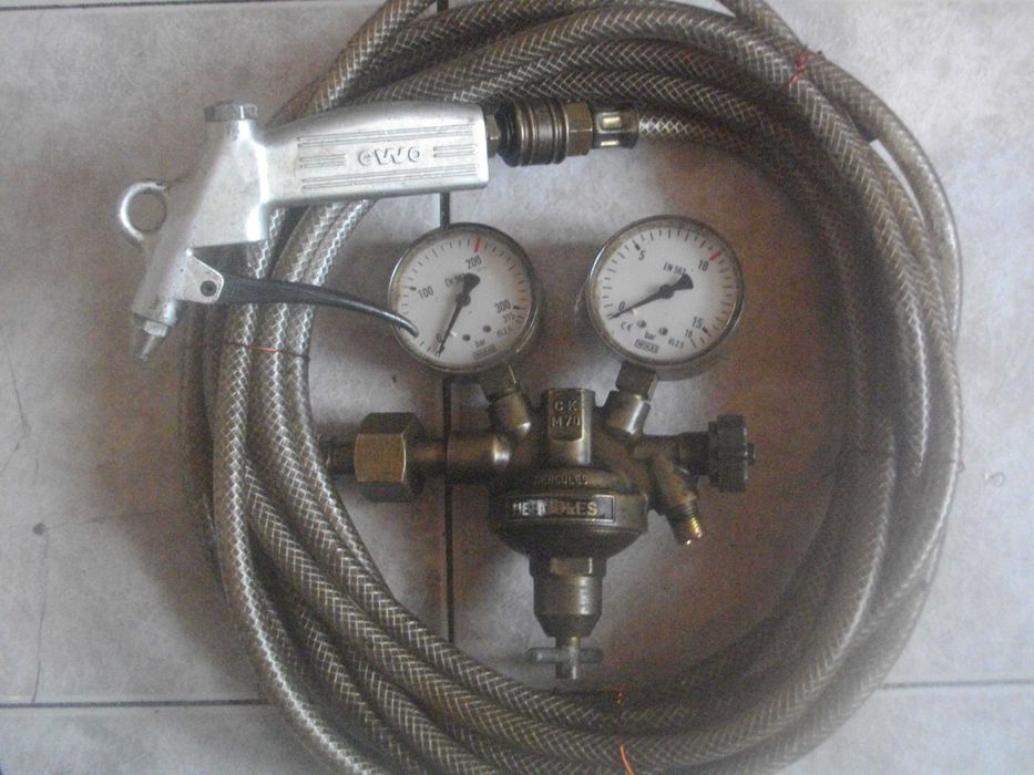 Немски Пистолет Пясъкоструене За Компресор EWO/ELEKTR/Куки За Окачване