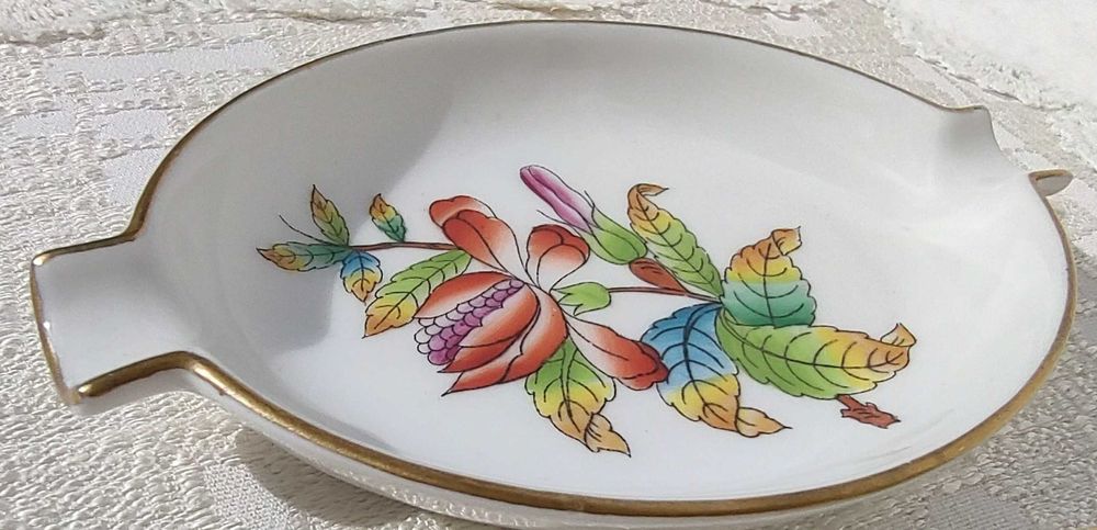 2 разкошни пепелника и купичка Herend