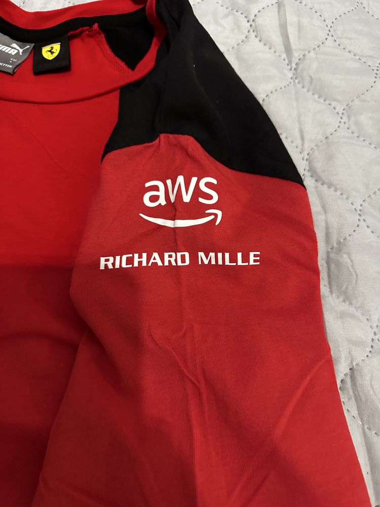 Tricou Ferrari Charles Leclerc