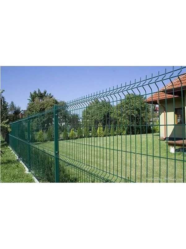 Оградно пано 3D 1730 x 2500 мм - RAL 6005 - Зелен