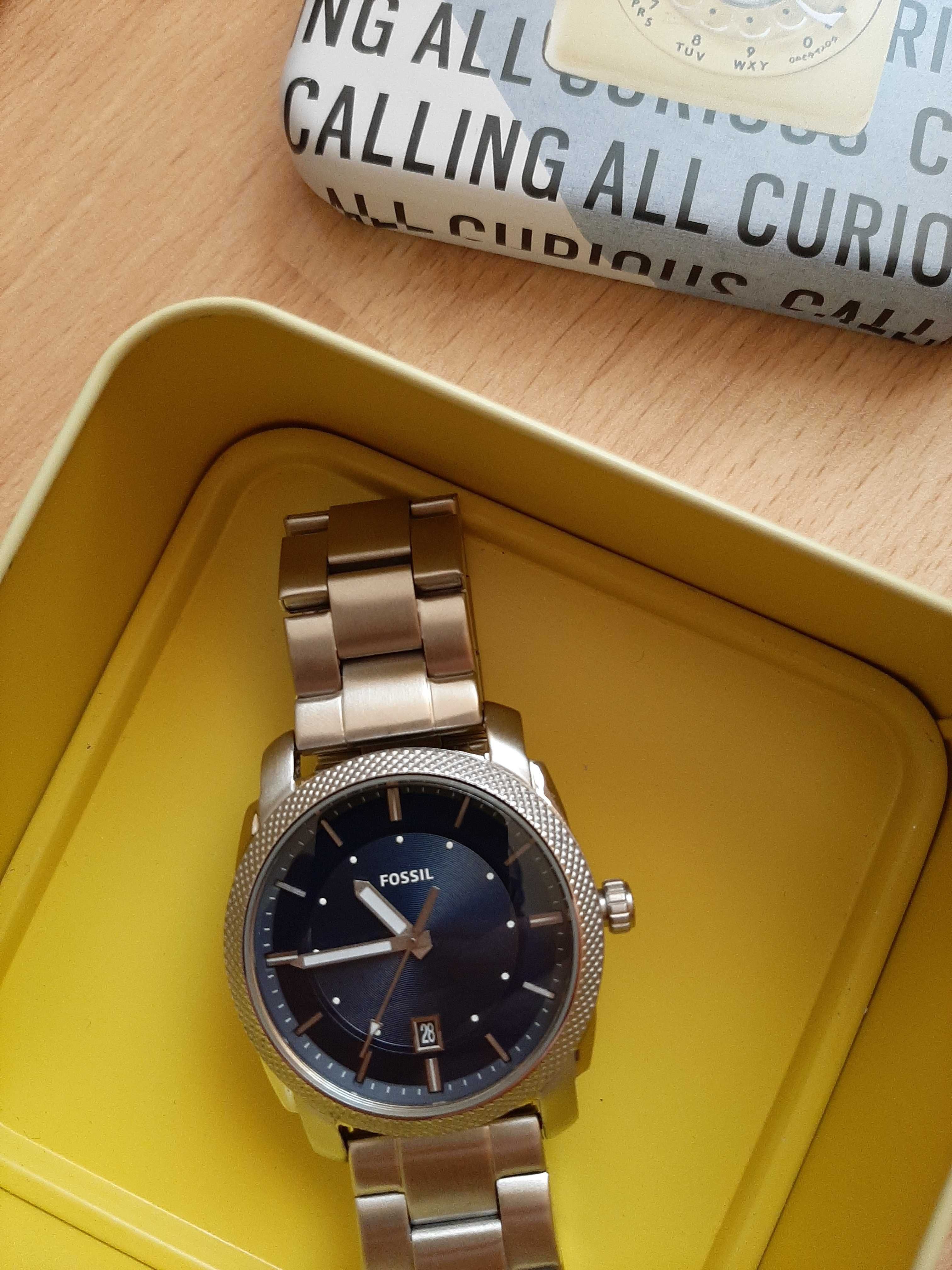 Ceas barbati Fossil FS 5340 argintiu