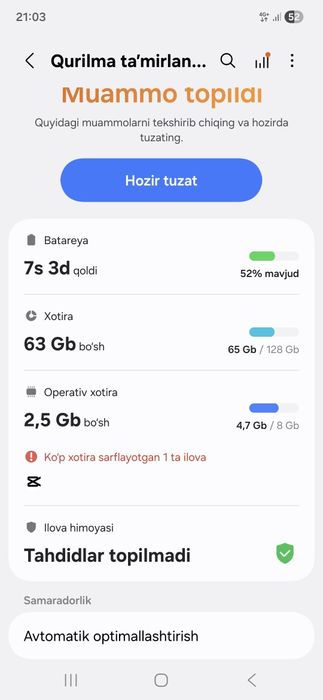 Samsung A55 5g manzil toshkent