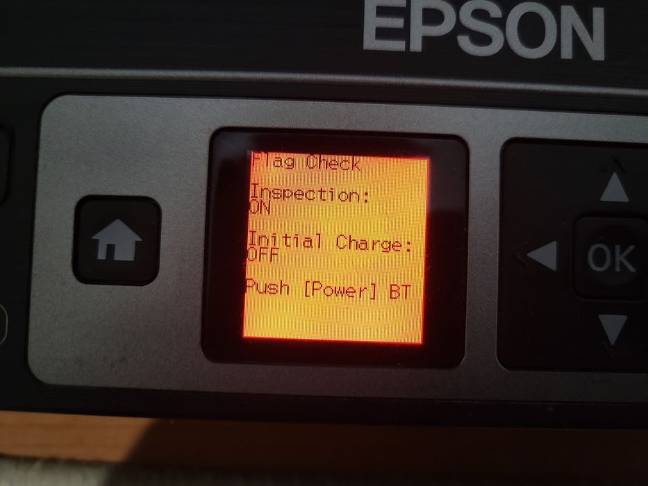 Imprimanta Epson XP352 cu eroare