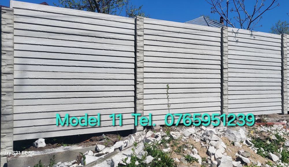 Vand garduri din beton diferite modele!
Calitate garantata!