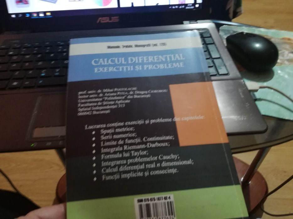 Calcul diferenţial. Exerciţii şi probleme,Cioroboiu Dragoş, Pitea Adr.