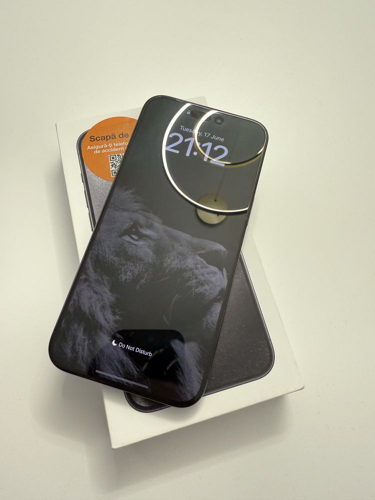 Iphone 15 Pro Max Titanium - impecabil, garantie, factura