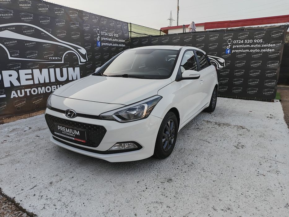 Hyundai i20*Garanție 12 luni* 1.2 benzina 84CP/Euro 6/Volan încălzit