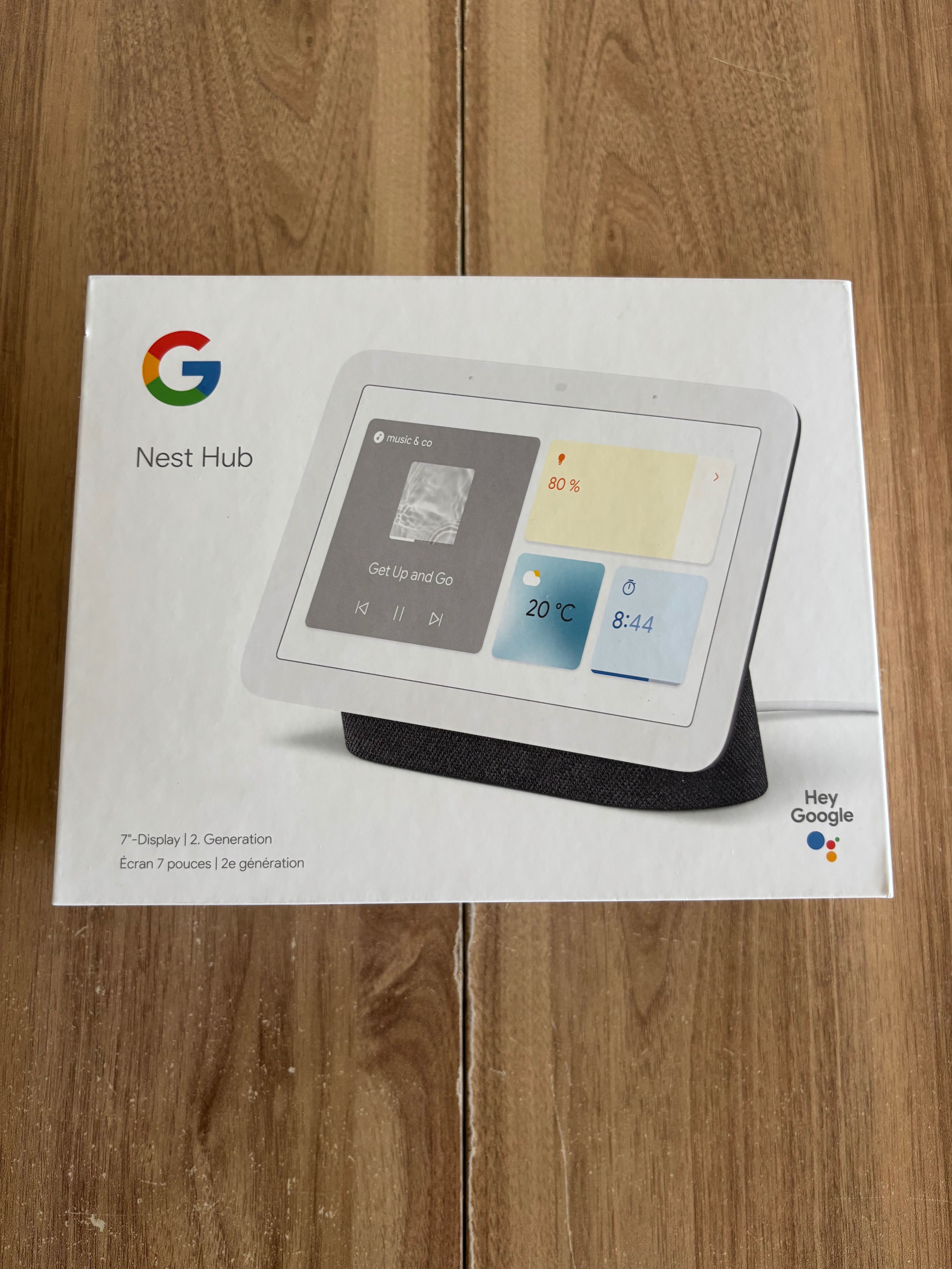 Google Nest Hub Gen 2, 7" Display