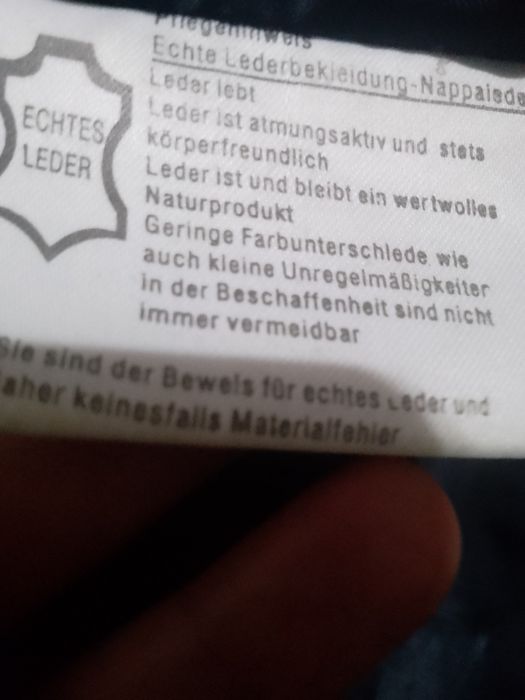 Haina din piele naturala marca Matrix bărbați