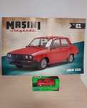 Macheta Dacia 1300 Welly+revista Dacia 1310-masinuta vintage colectie