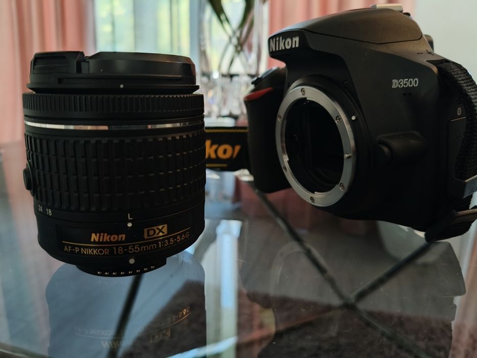NIkon D3500 că nou.
