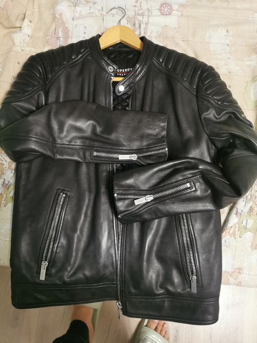 Vand geaca piele Superdry