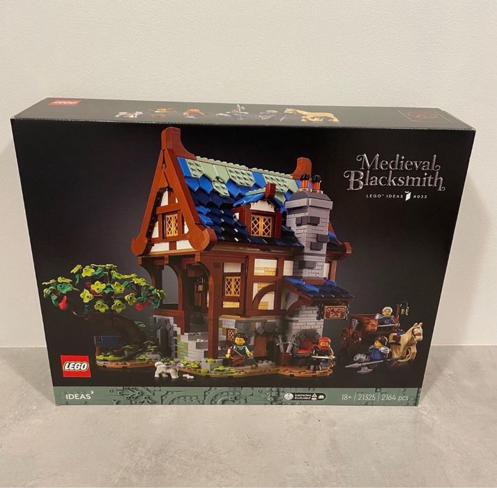 LEGO Ideas Medieval Blacksmith 21325