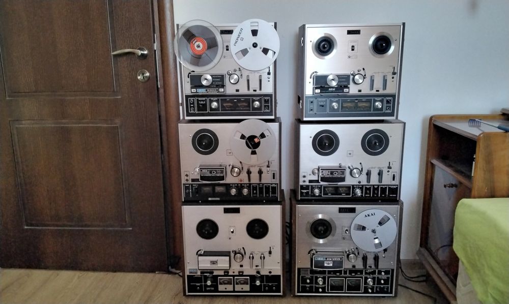 Magnetofoane Uher, Philips, Incis tk6, Akai, Rostov