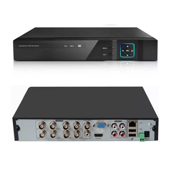 DVR  Hybrid AHD ENR-8AHD + HDD 1TB (telecomanda-mouse-alimentator 220)