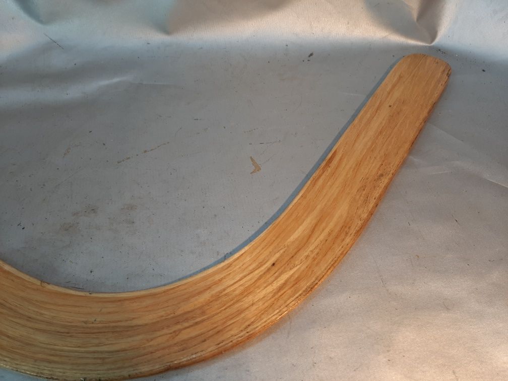 Bomerang din lemn original de colecție vechi