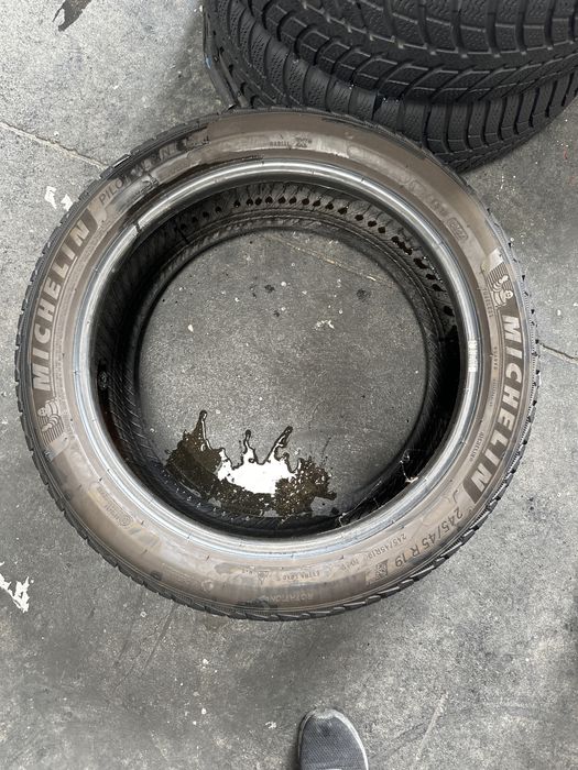 245/45/19  michelin m+s