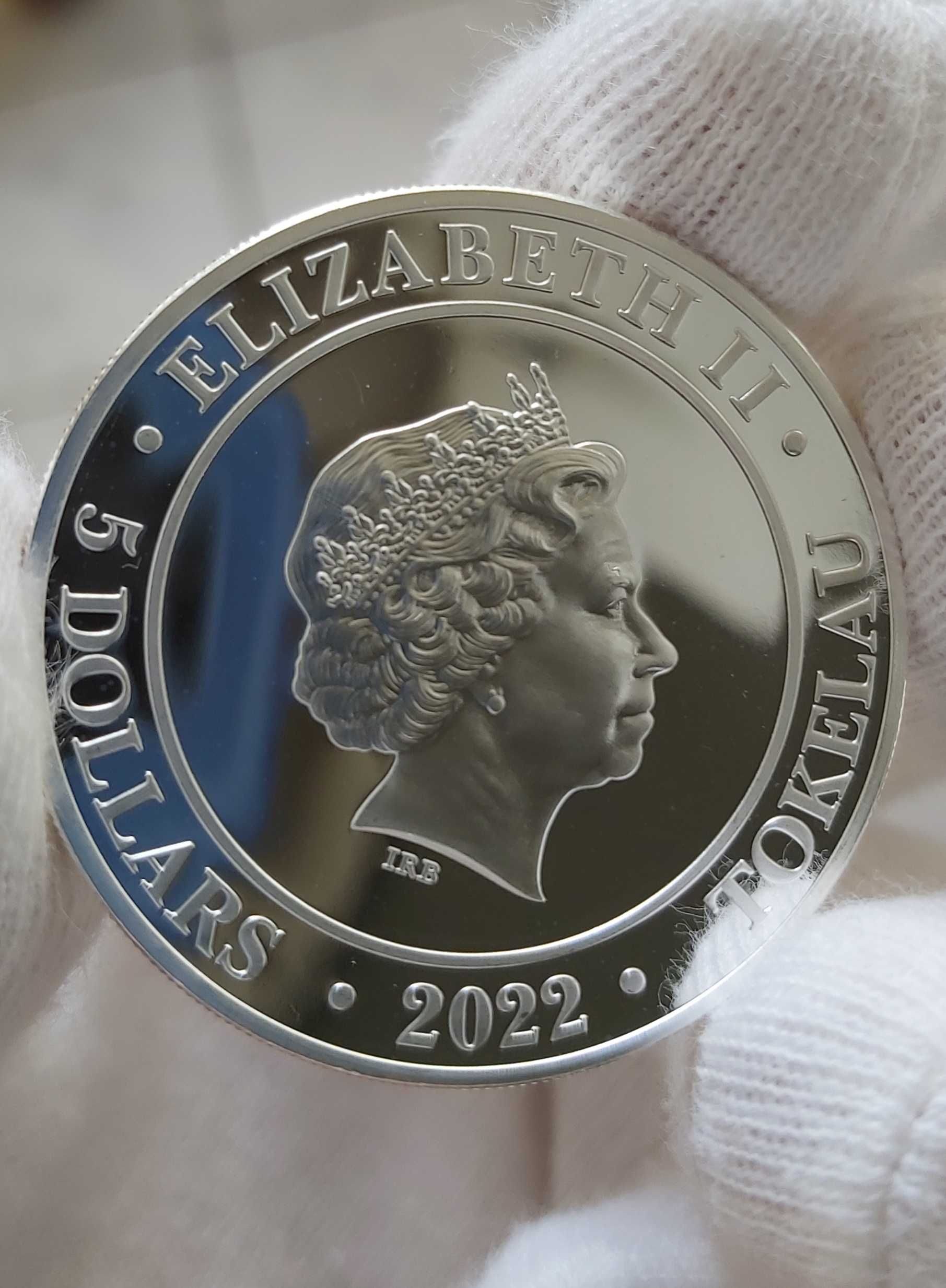 Moneda argint pur 999.9 investitie 1 oz 31.1g noua Zeita Europa 2022