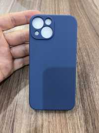 Силиконов кейс за iphone 13 mini navi blue