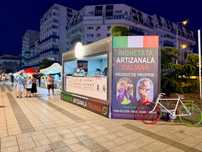 Afacere la cheie-Gelaterie mobila complet echipata Faleza Dunarii Tulc