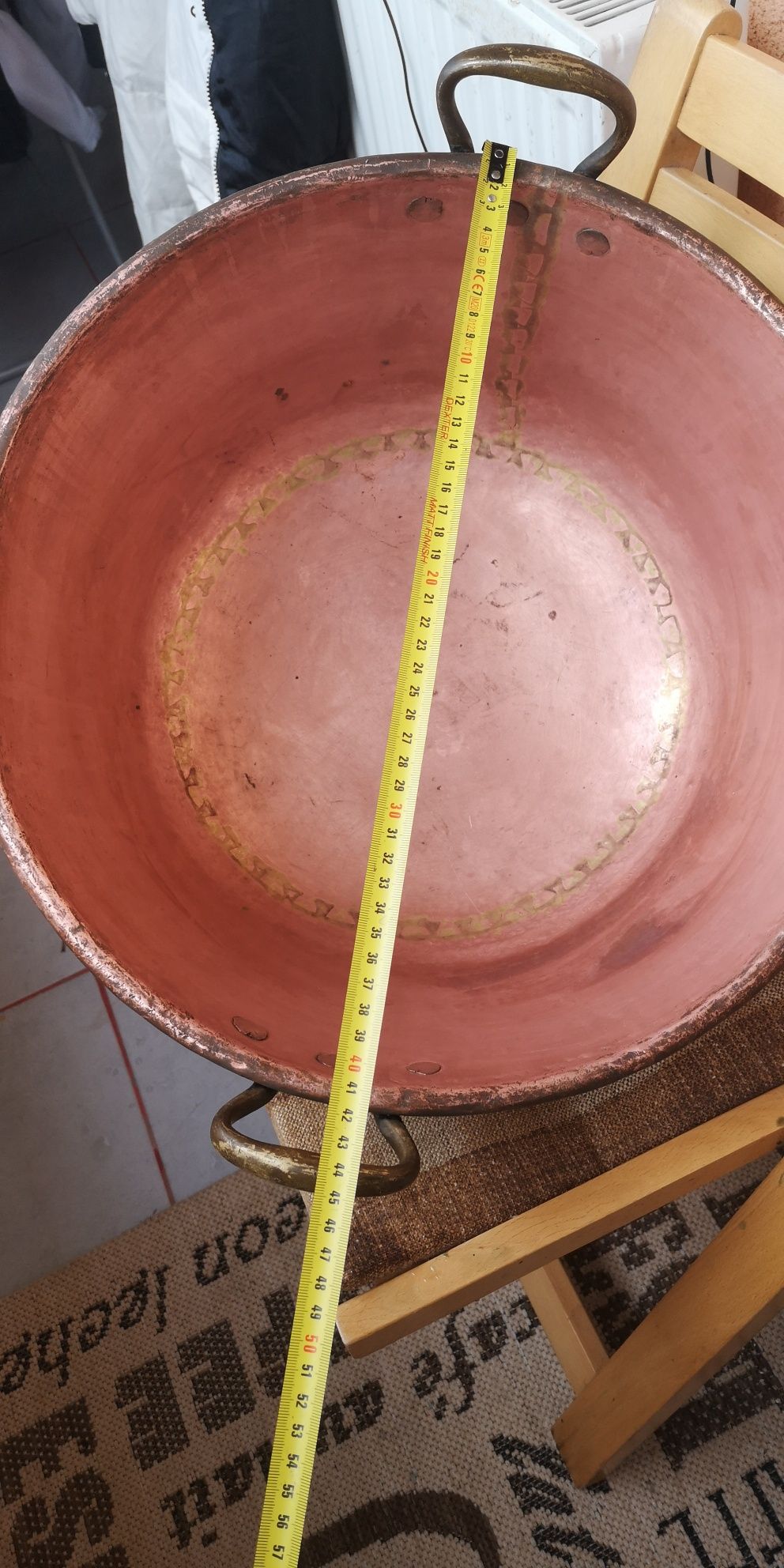 Ceaun cupru vechi 25 litri