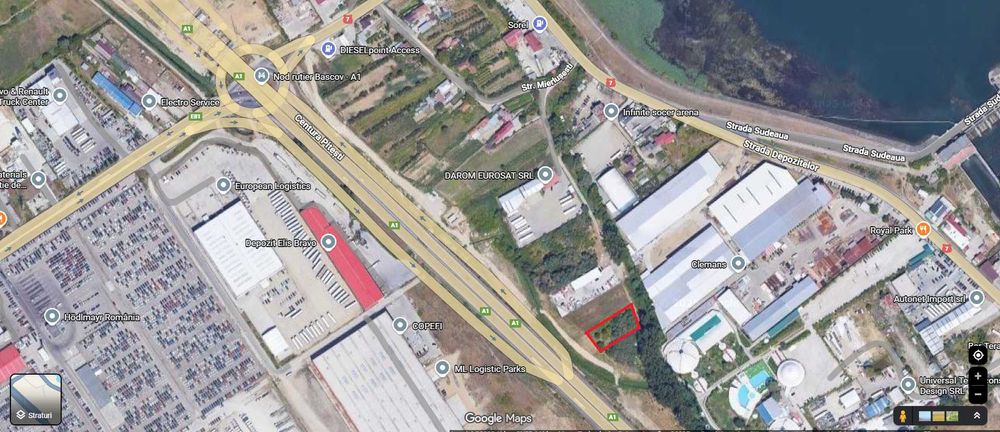 Oportunitate! Teren intravilan intersectie/nod rutier Bascov A1/E7