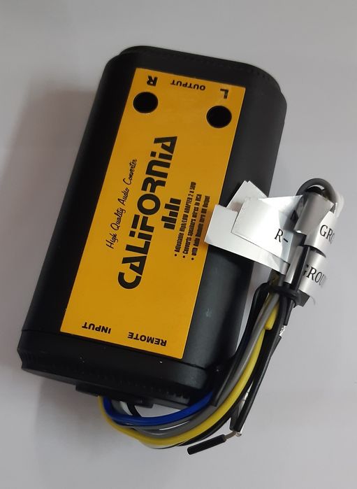 Hi Low Convertor High Low Inlocuiește Lipsa Iesire RCA Adaptor Semnal