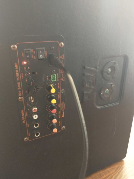 Boxa Activ 12" inch 400w cu bluetooth subwoofer, input microfoane)